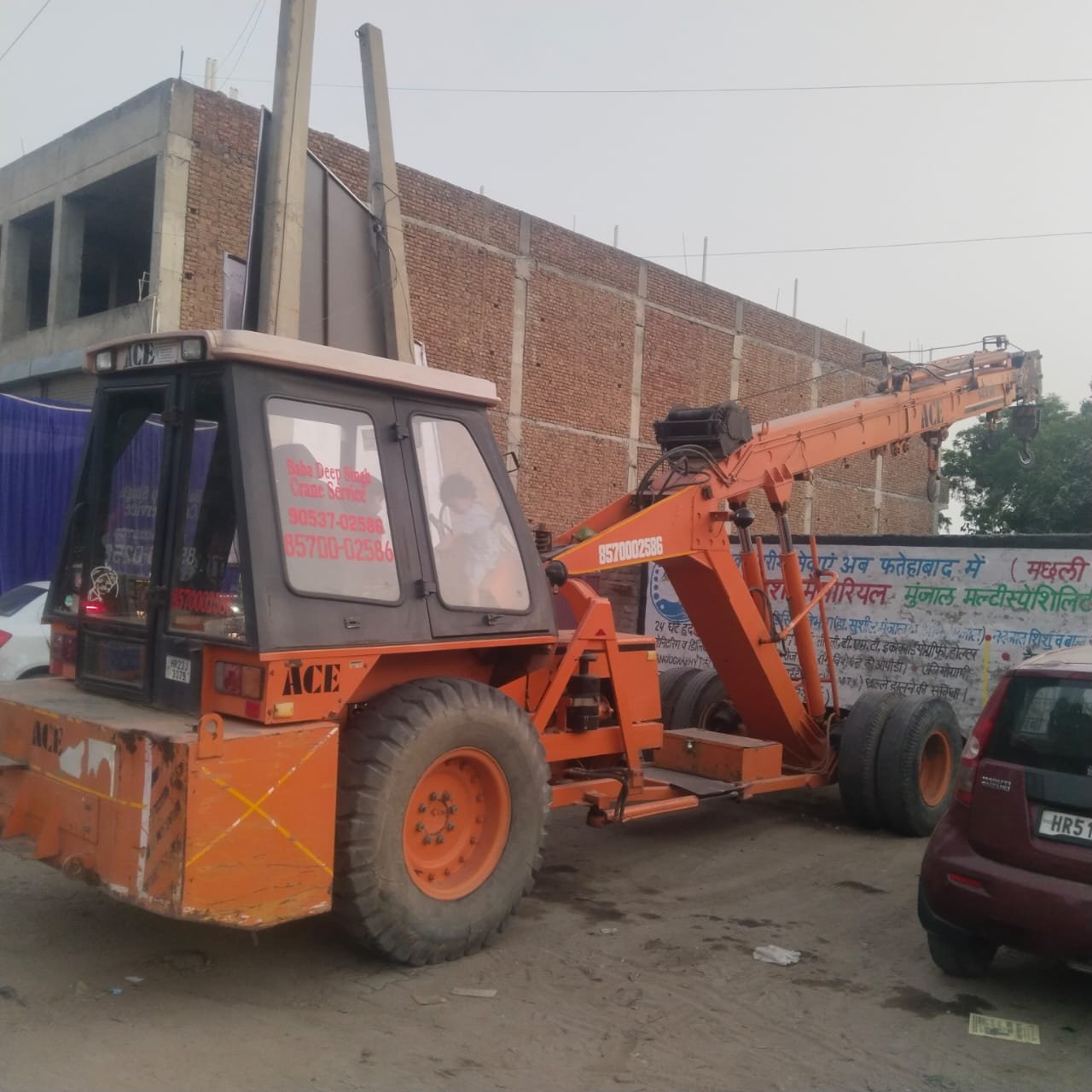 Crane service in Fatehabad Haryana – crane rental vehicle